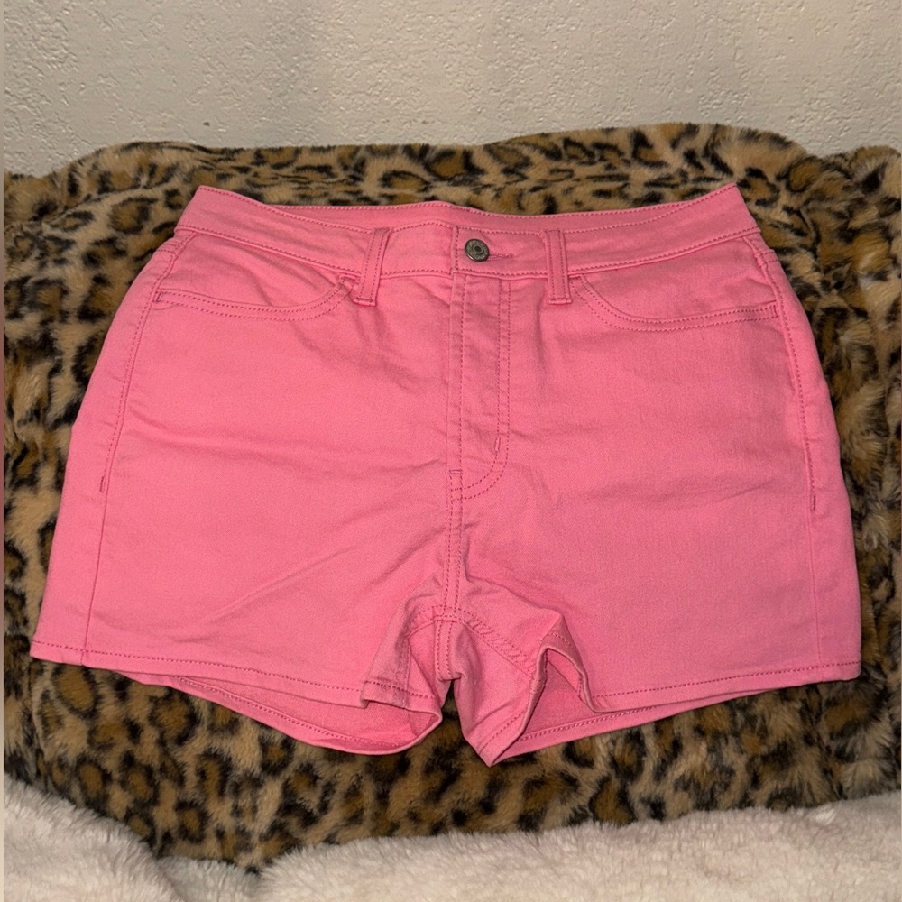 Bubblegum Pink High Rise Shorts ‼️SOLD‼️